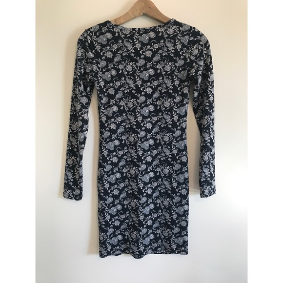 NWT F21 Paisley Body-con Mini Dress - Picture 5 of 5